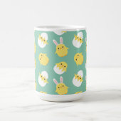 Mug OEuf de lapin de poulet pâque vert mignon (Centre)