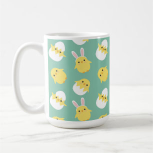 Mug OEuf de lapin de poulet pâque vert mignon