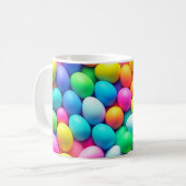 Mug Oeuf de Pâques aux couleurs vives/Printemps (Devant gauche)