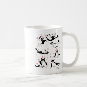 Mug Œuf de Pâques de chat noir drôle Joyeuses Pâques L