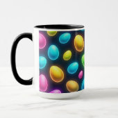 Mug Oeuf de Pâques/printemps de couleur vive/néon (Gauche)