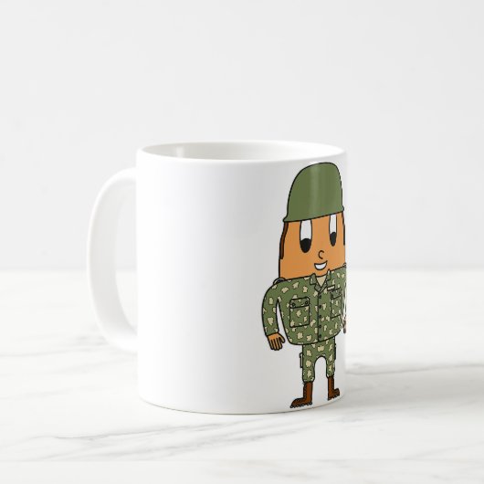 Mug Oeuf du soldat (Devant gauche)