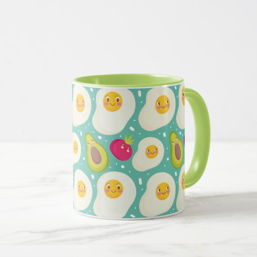 Mug Oeuf frit (Devant droit)