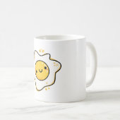 Mug Œuf Frit Kawaii (Devant droit)