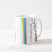 Mug Oeuf Lapin de Pâques lapin personnalisé | Vacances (Devant droit)
