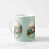 Mug Oeuf victorien de fleur de Pâques ! (Devant gauche)