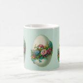 Mug Oeuf victorien de fleur de Pâques ! (Centre)
