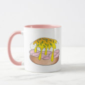 Mug Oeufs Benedict Petit Déjeuner Diner Nourriture Foi (Gauche)