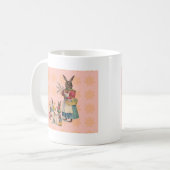 Mug Oeufs de lapin de Pâques (Devant gauche)