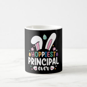 Mug Œufs de lapin de Pâques de l'école du directeur le