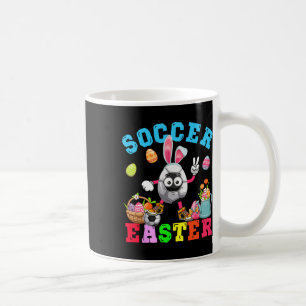 Mug Oeufs De Lapin De Pâques Jouer Costume De Football