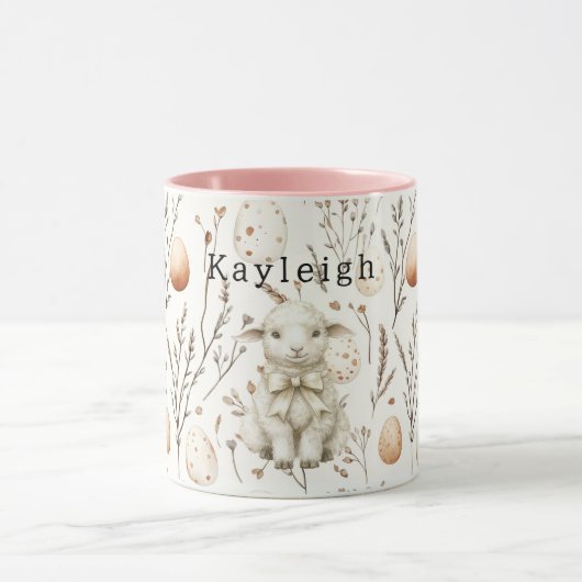 Mug Oeufs de Pâques à la crème d'agneau (Centre)