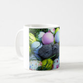 Mug Oeufs de Pâques, Ballons de golf de lapin (Devant gauche)