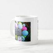 Mug Oeufs de Pâques, Ballons de golf de lapin (Devant gauche)