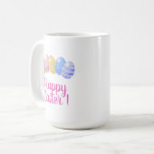 Mug Oeufs de Pâques, cadeau de Pâques heureux, 15 oz d (Devant gauche)