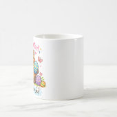 Mug Œufs de Pâques de capybara mignons  (Centre)