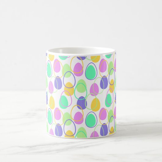 Mug Oeufs de Pâques et contours (Centre)