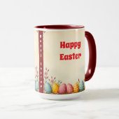 Mug Oeufs De Pâques Et Petite Collection Populaire De (Devant droit)