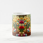 Mug Oeufs de Pâques et vacances de lapin (Centre)