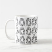 Mug Œufs de Pâques Géométrique Joyeuses Pâques  (Gauche)