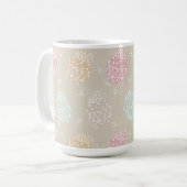 Mug Oeufs de Pâques Pastel mignons (Devant gauche)