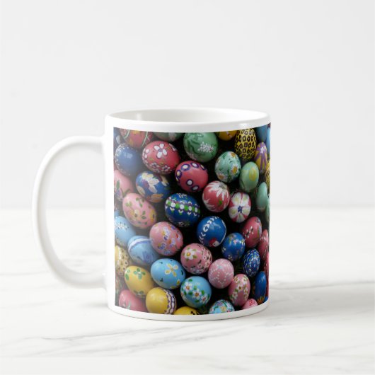 Mug Oeufs de Pâques peints à la main (Gauche)