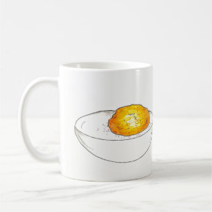 Mug OEufs déversés Cuisine alimentaire de pique-nique 