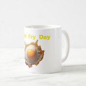 Mug Œufs Frits Face au Soleil Joyeuse Friture (Devant droit)