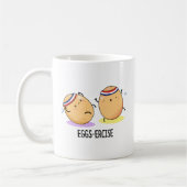 Mug Oeufs Percer Funny Aerobic Eggs Pun (Gauche)