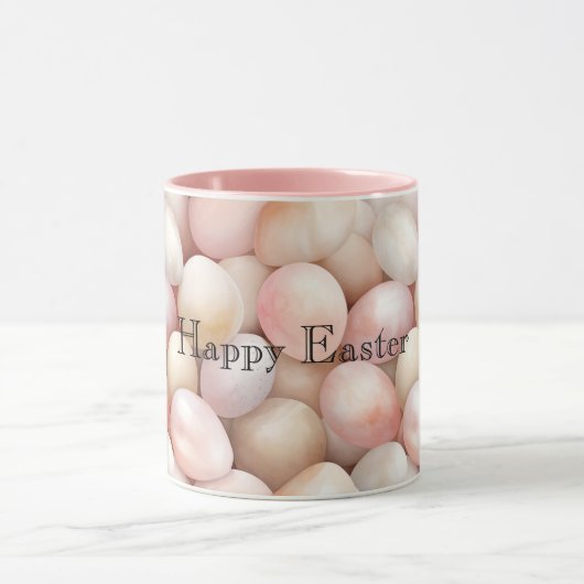 Mug Œufs roses pêche de Pâques (Centre)