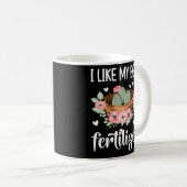 Mug Oeufs Vif Jour de transfert Jour de récupération V (Devant droit)