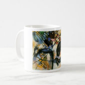 Mug Oeuvre Abstraite de Kandinsky Black Spot (Devant gauche)