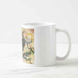Mug Oeuvre Abstraite de Kandinsky Black Spot