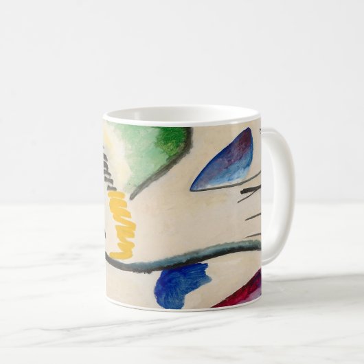 Mug Oeuvre Abstraite Wassily Kandinsky (Devant droit)
