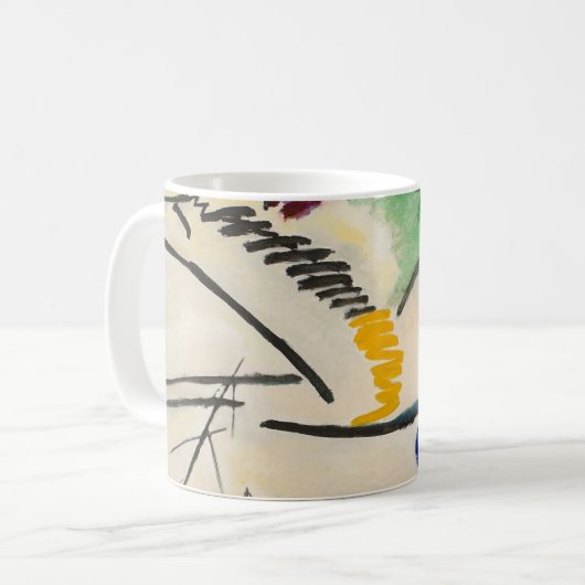 Mug Oeuvre Abstraite Wassily Kandinsky (Devant gauche)