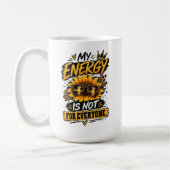 Mug Œuvre d'art à énergie positive (Gauche)