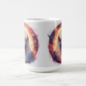 Mug Œuvre d'art Aigle Vibrant (Centre)