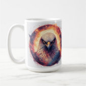 Mug Œuvre d'art Aigle Vibrant (Gauche)