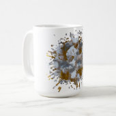 Mug œuvre d'art faite main (Devant gauche)