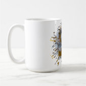Mug œuvre d'art faite main (Gauche)