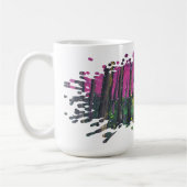 Mug Œuvre d'art faite main - Marche solitaire (Gauche)