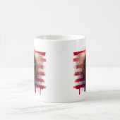 Mug Œuvre d'art majestueuse représentant des bisons am (Centre)