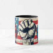 Mug Œuvre d'art Make America Free Again (Centre)