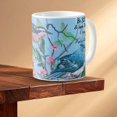 Mug Œuvre d'art originale/Psaume 46:10 Restez Moderne