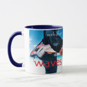 Mug Oeuvre d'art/tasse bleue (Gauche)