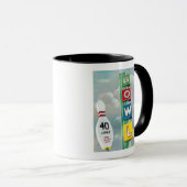 Mug Oeuvre de Bowling Alley (Devant droit)