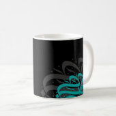 Mug Oeuvre de calligraphie Abstraite (Devant droit)