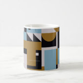 Mug OEuvre de composition Bauhaus réalisée avec l'ele  (Centre)