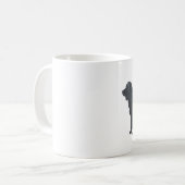 Mug Oeuvre de Goldendoodle / Labradoodle (Devant gauche)