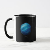 Mug Oeuvre de la planète Uranus - Illustration de l'es (Gauche)